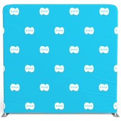 Custom Fabric Backdrop Stand With Seamless Printed Event Graphics By Signazon