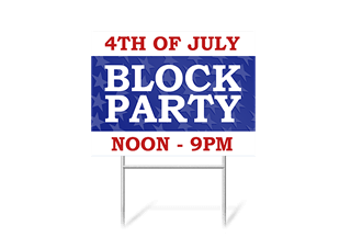 4th of July Signs - July 4th Signs - Signazon.com