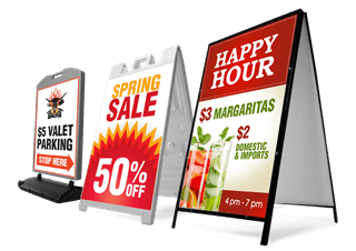 A Frame Signs - A Frame Boards for Potential Customers ... A Frame Signs - A Fr