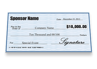 Oversized Checks Big Checks Customized Signazon Com