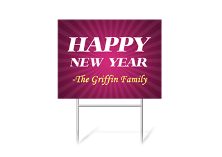 new year signs happy