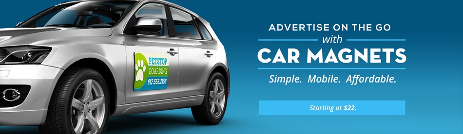 Custom Car Magnets Magnetic Signs For Your Vehicle Signazon