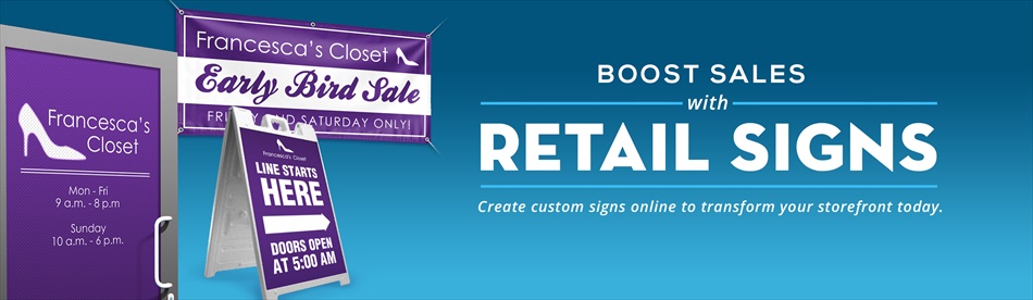 Retail Signs