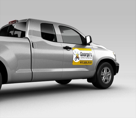 Truck Magnets Custom Business Magnets For Trucks Signazon Com