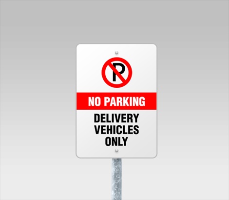 Custom No Parking Signs No Stopping Signs Signazon