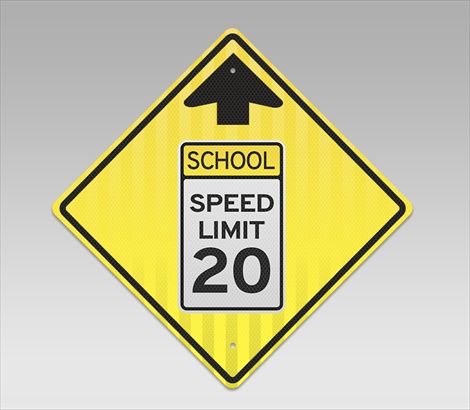 School Zone Ahead Signs - Signazon.com