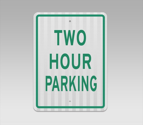 parking hour two signs signazon