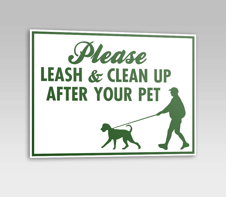 Dog Waste Signs