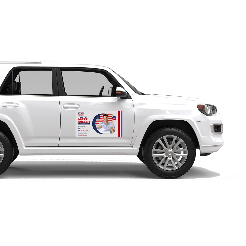 Custom Political Campaign Car Magnets By Signazon