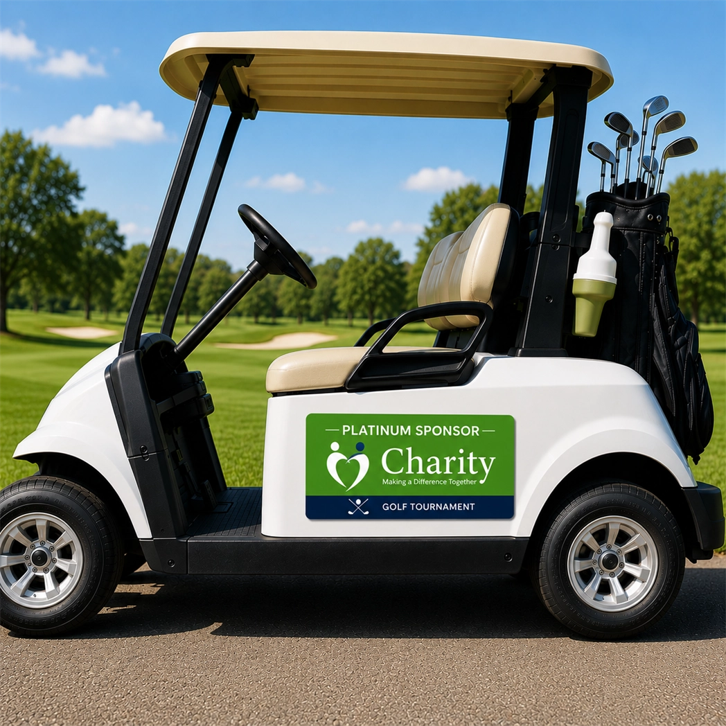 Custom Golf Cart Magnets And Signs By Signazon