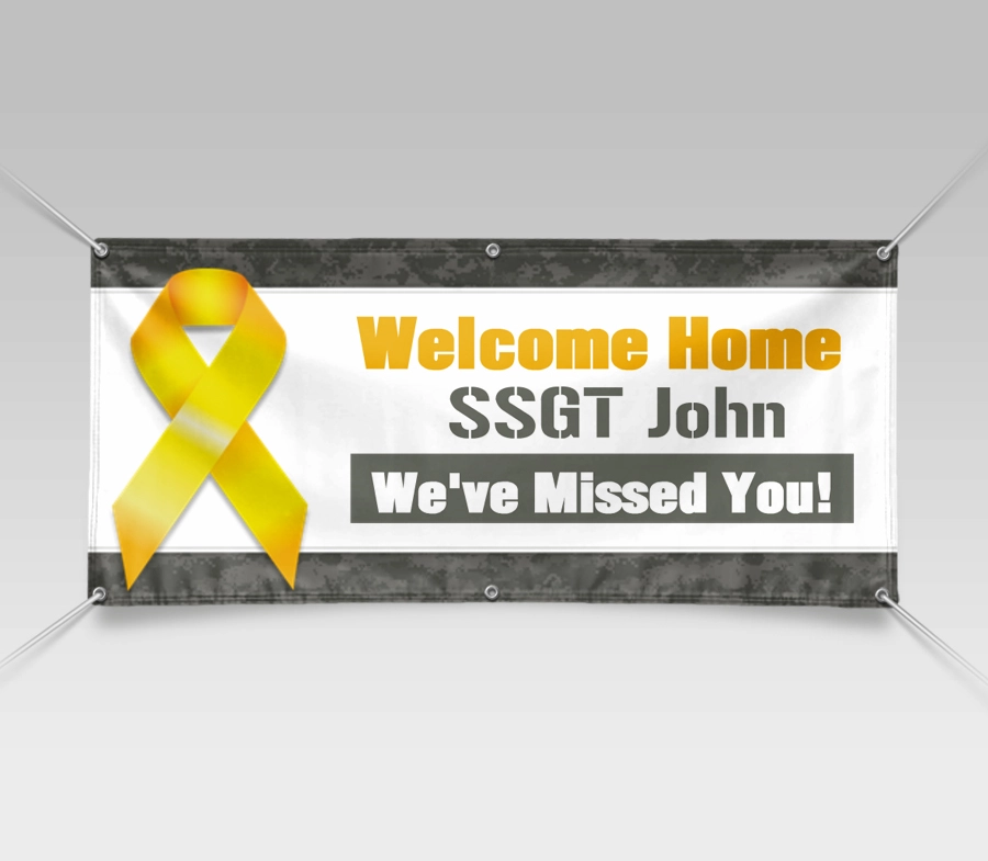 Welcome Home Banners and Signs