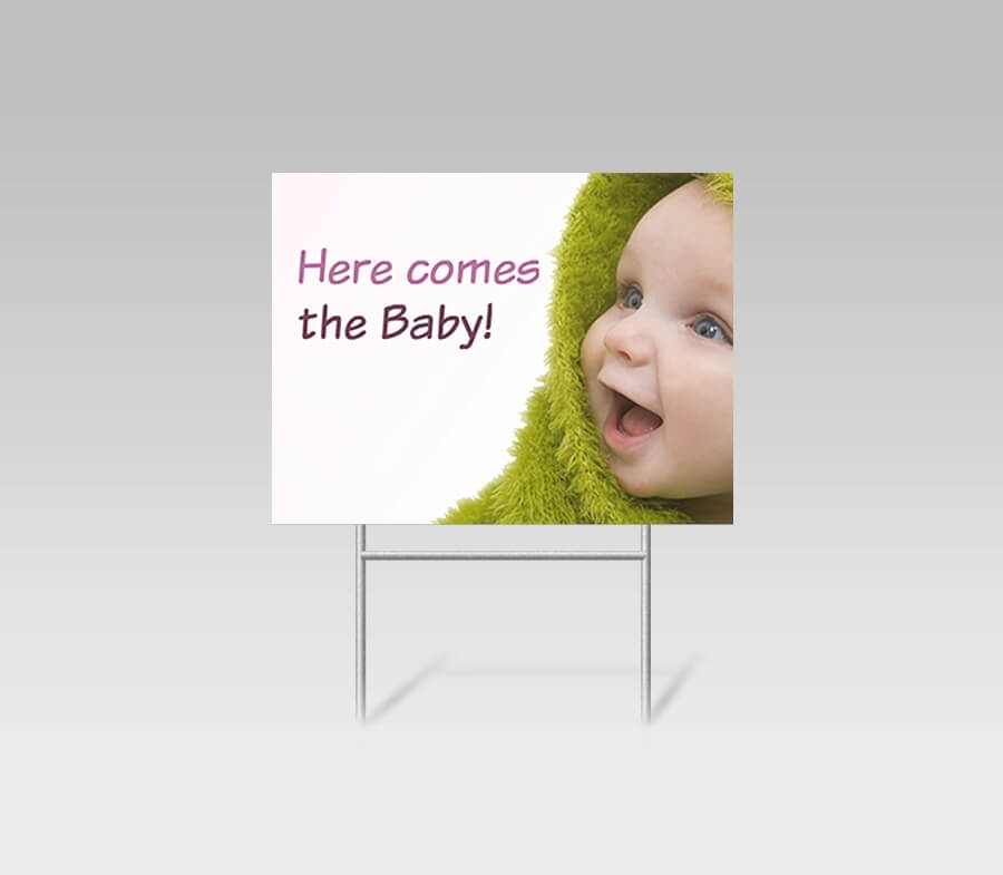 Baby Shower Yard Signs and Banners