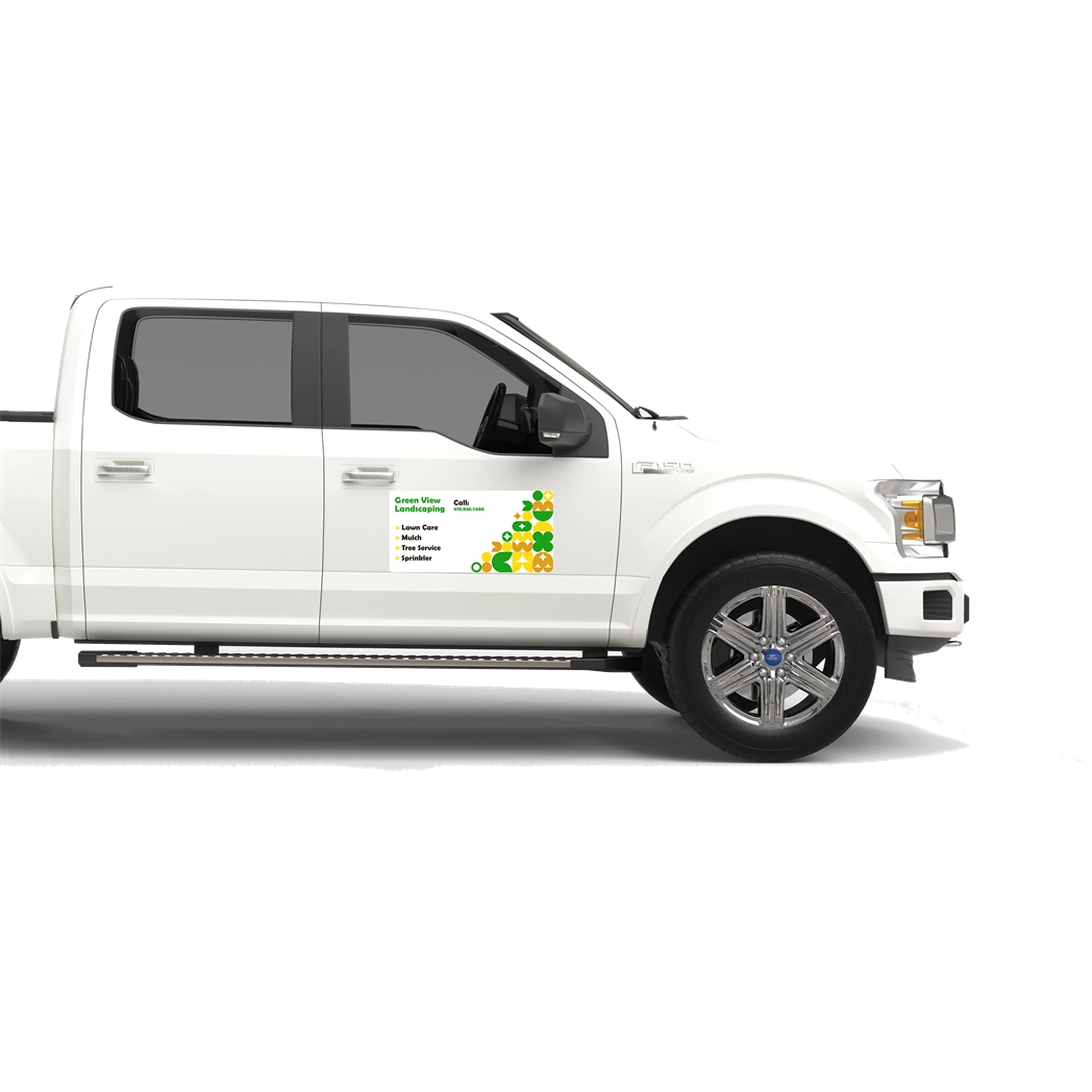Landscaping Business Car Magnets For Lawn Care Advertising By Signazon