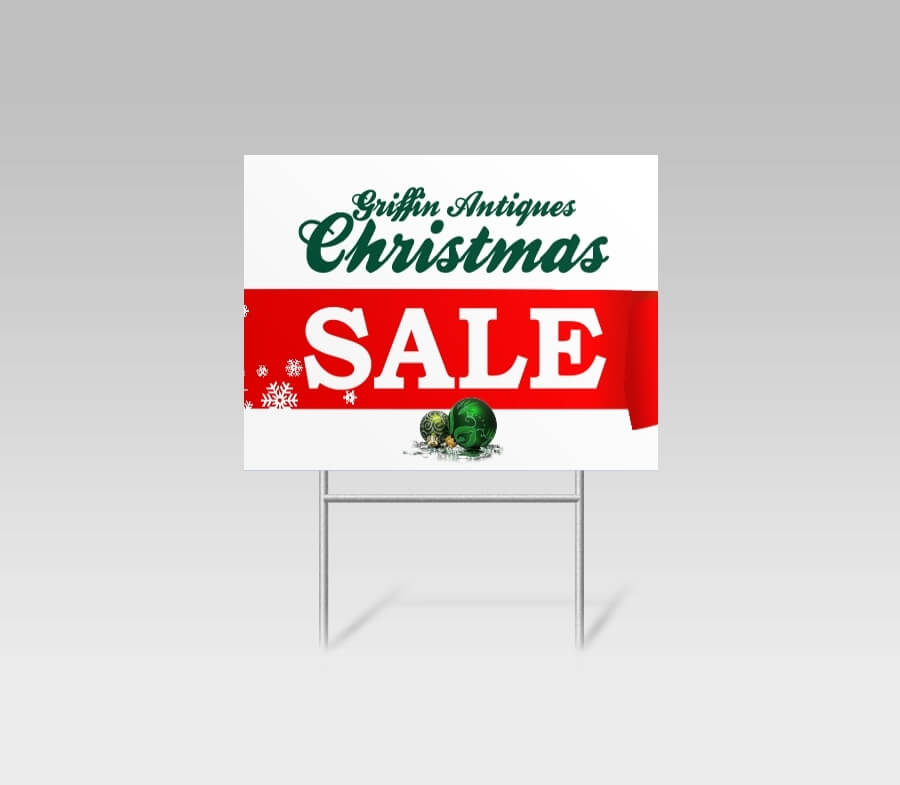 Christmas Yard Signs and Banners