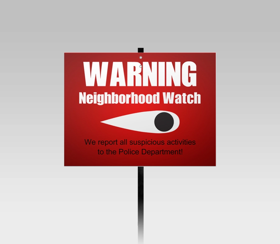 Security Yard Signs