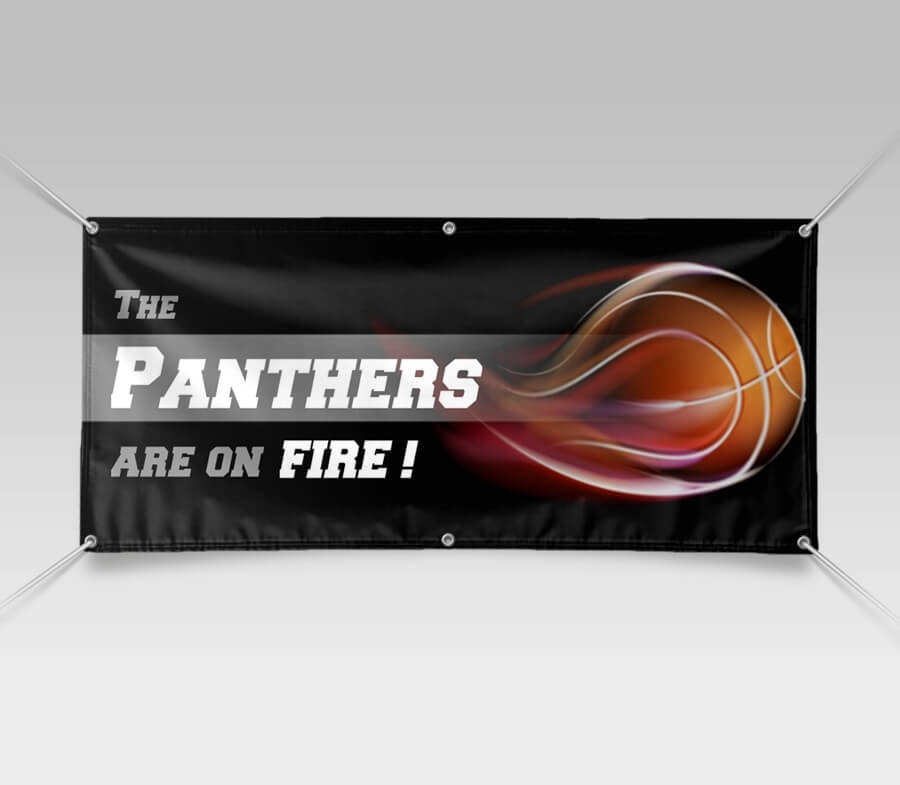 Basketball Banners, Basketball Team Banners | Signazon