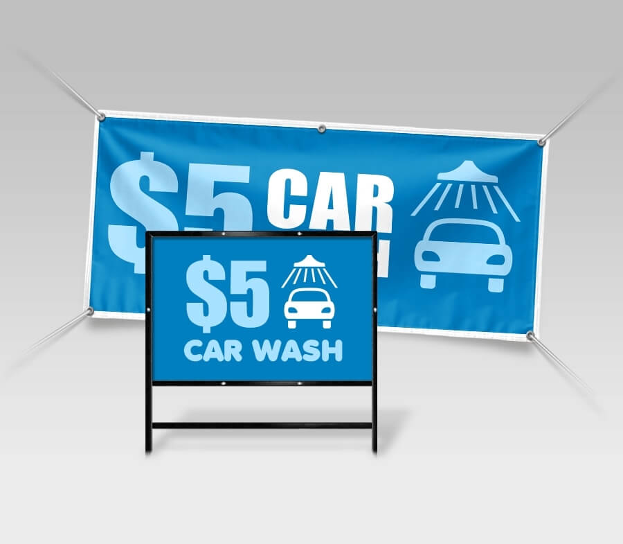 Car Wash Signs
