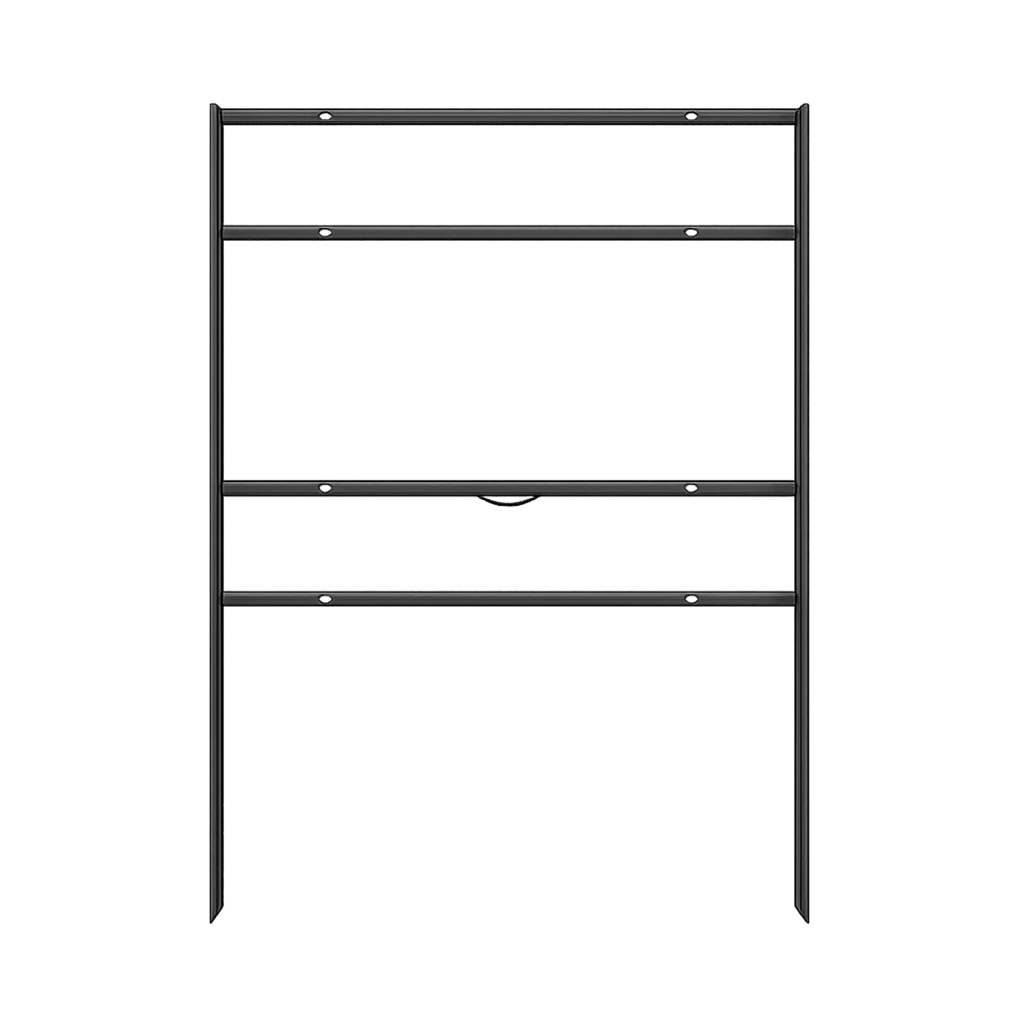 Double Rider Frames | Metal Double H-Frame for Slide-In Signs | Signazon