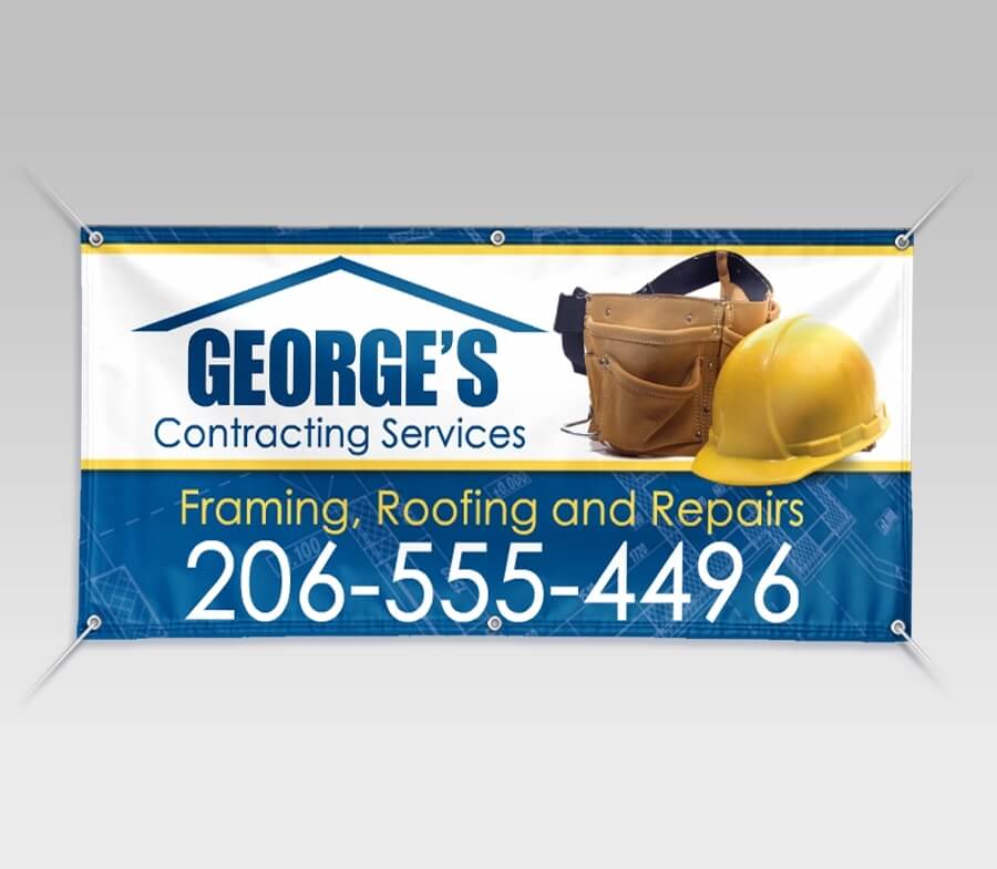 Home Construction & Tradesman Banners
