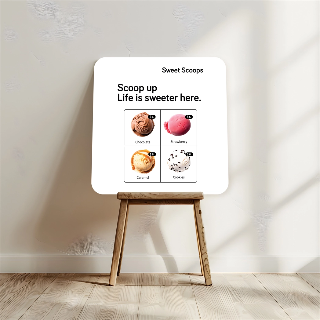 Custom Foam Board Sign With Full-Color Printing For Indoor Displays By Signazon