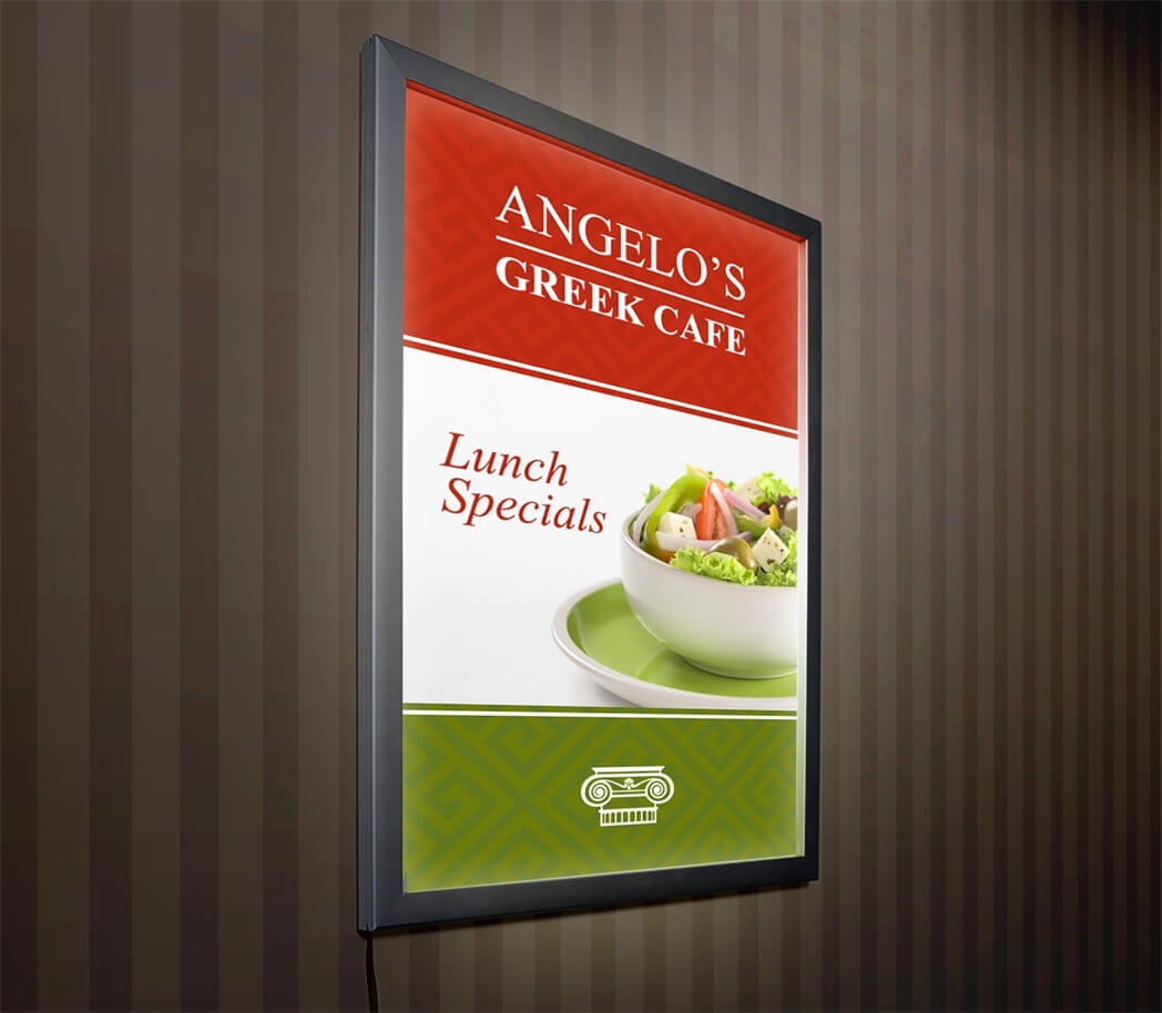 Backlite Labels Custom Backlit Signage | Lightbox Signs | Signazon
