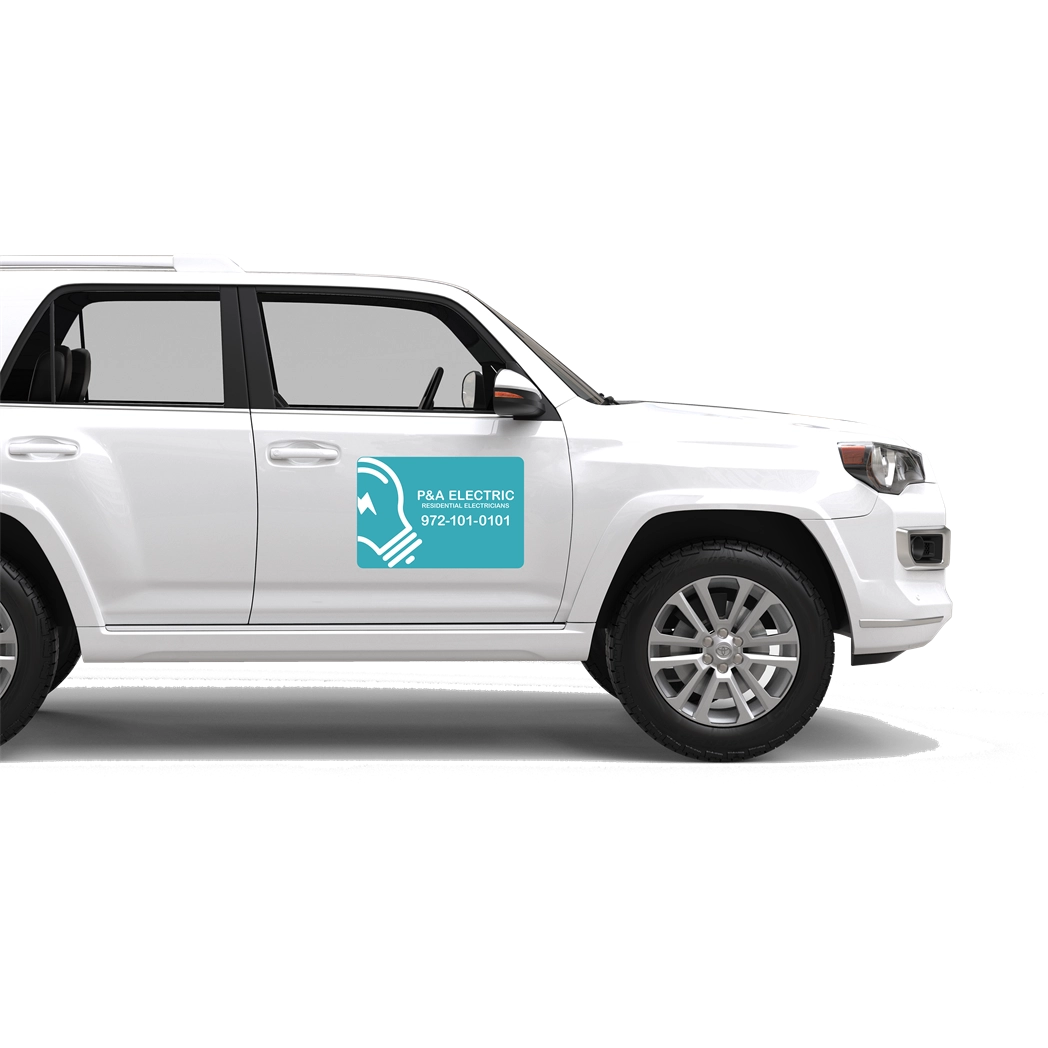 Car Decal On A 4-Runner
