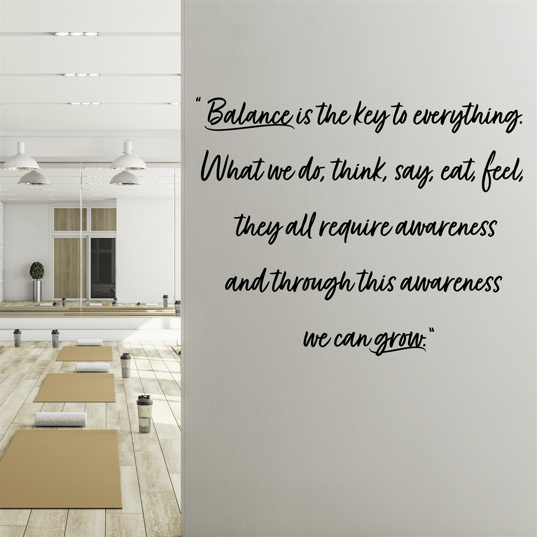 Custom Wall Quote Vinyl Decal